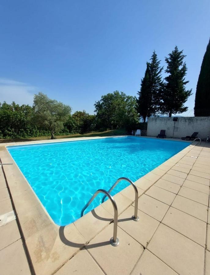 Résidence Luberon: Vue Panoramique et Piscine près du Colorado Provençal Viens Exterior photo